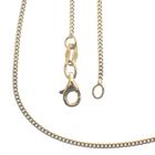 Image 1 of Gold thin gourmet link chain