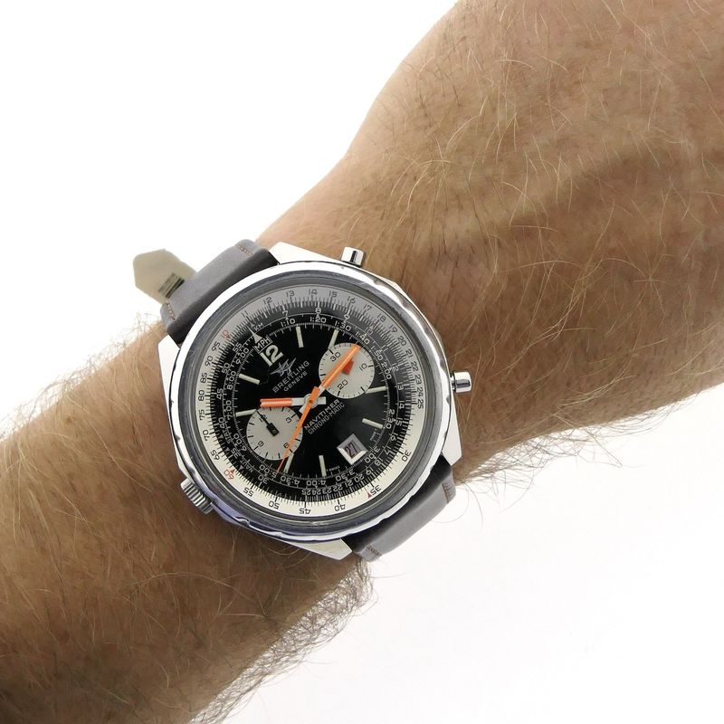 Image 11 of Breitling Navitimer Chrono-Matic 1806; Vintage men's watch