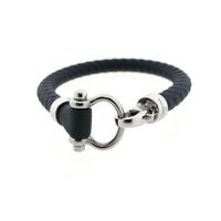 Omega Accessories; Sailing Bracelet; Blue; Rubber; (L) 21cm