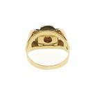 Image 4 of 18 carat bicolor gold ring with zirconia