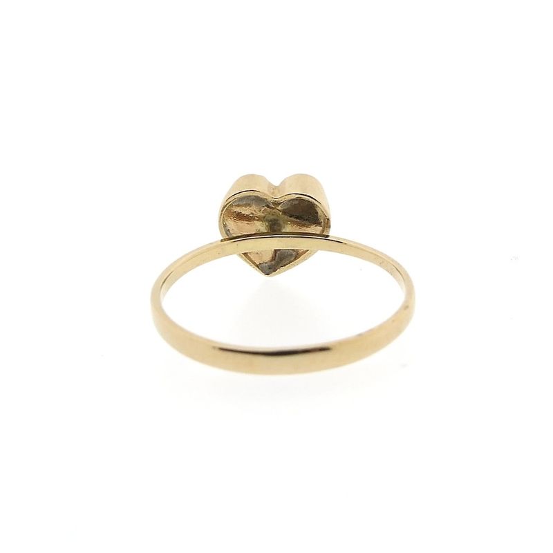 Image 4 of Golden Lapponia ring; Heart