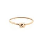 Image 5 of Gold subtle ring with knot