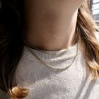 Image 11 of Two-tone gold gourmet/fantasy link chain