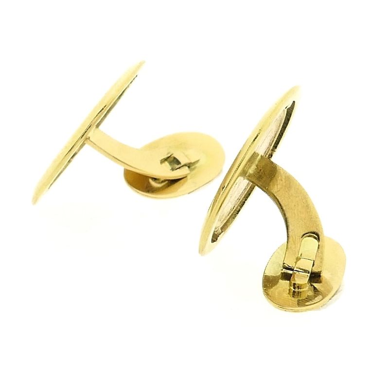 Image 3 of Gold cufflinks with 5 guilder coin Queen Wilhelmina 1912