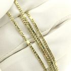 Image 5 of Gold closed Figaro link chain