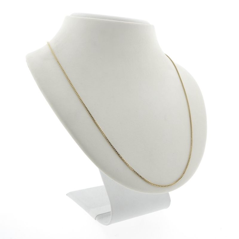 Image 3 of 18K Gold Venetian Link Chain | 50cm