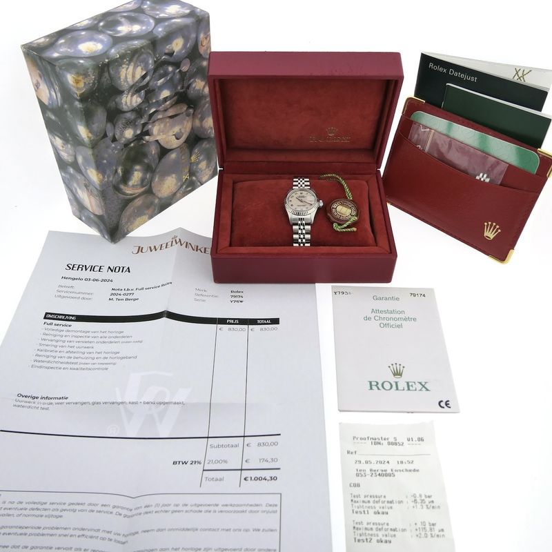 Image 4 of Rolex Datejust 26mm 'Full-Set' 79174; Automatic women's watch