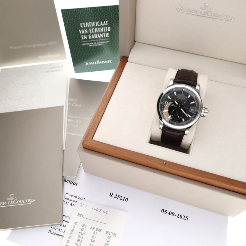 Image 4 of Jaeger-Le-Coultre Master Compressor GMT 146.8.05; Automatic men's watch