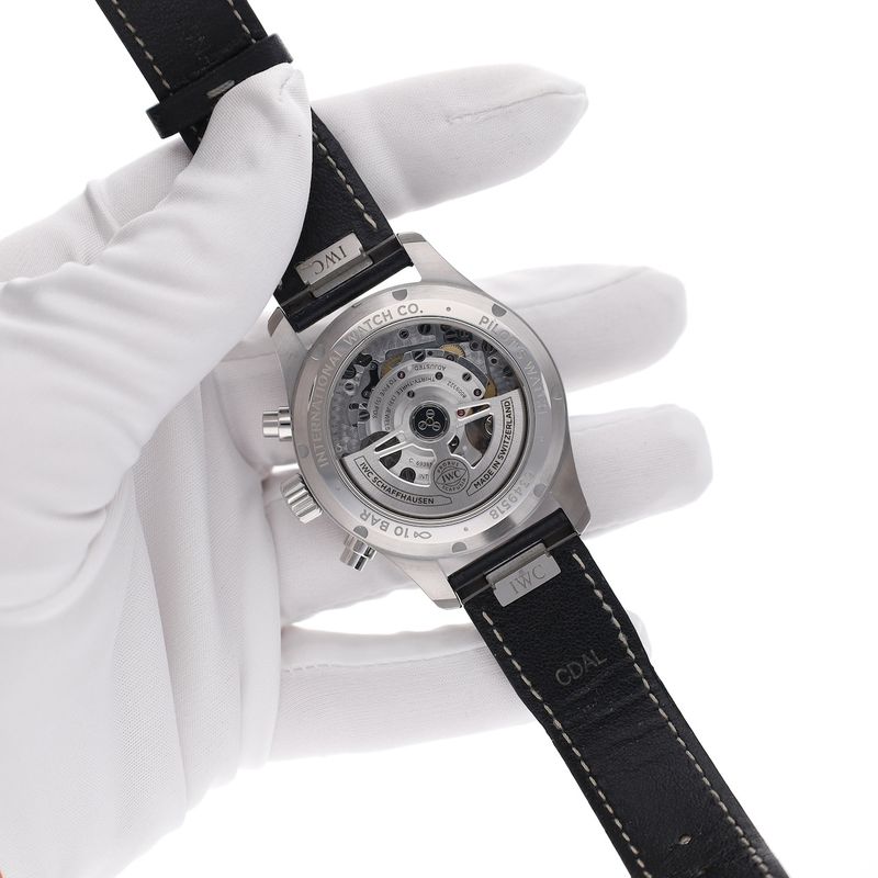 Image 8 of IWC Pilot's Chronograph; IW388101; Automatic men's watch