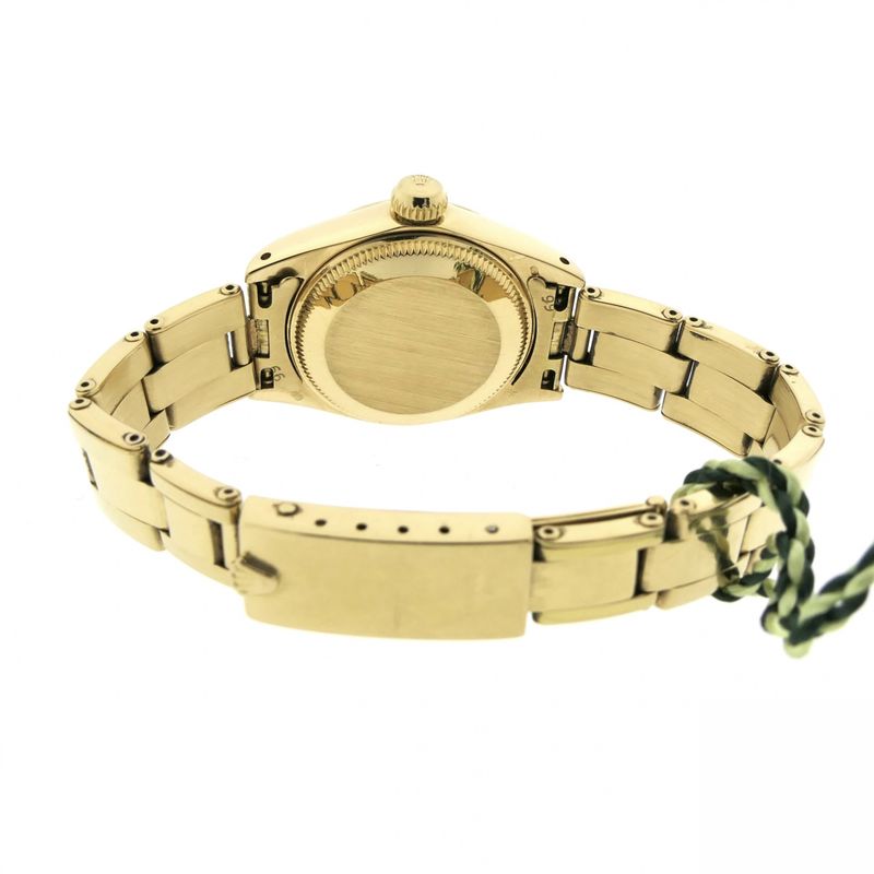 Image 12 of Rolex Lady Datejust 26mm 6927; 18k. Vintage ladies watch in full set