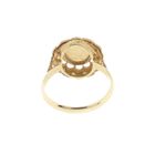 Image 5 of Gold ring with red coral | Vintage/antique