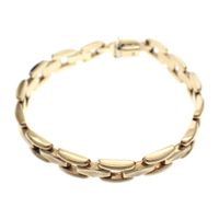 8-karat Bismarck link bracelet | 18.5 cm