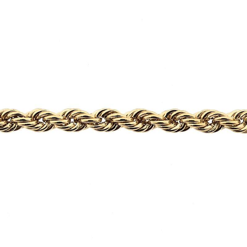 Image 7 of Twisted Gold Chain Necklace | 60.5 cm