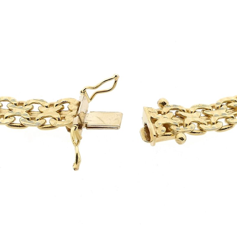 Image 6 of Gold Fantasy Link Chain; 14 Karat; 42.5 cm