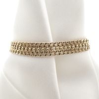 8-karat fantasy link bracelet | 22 cm