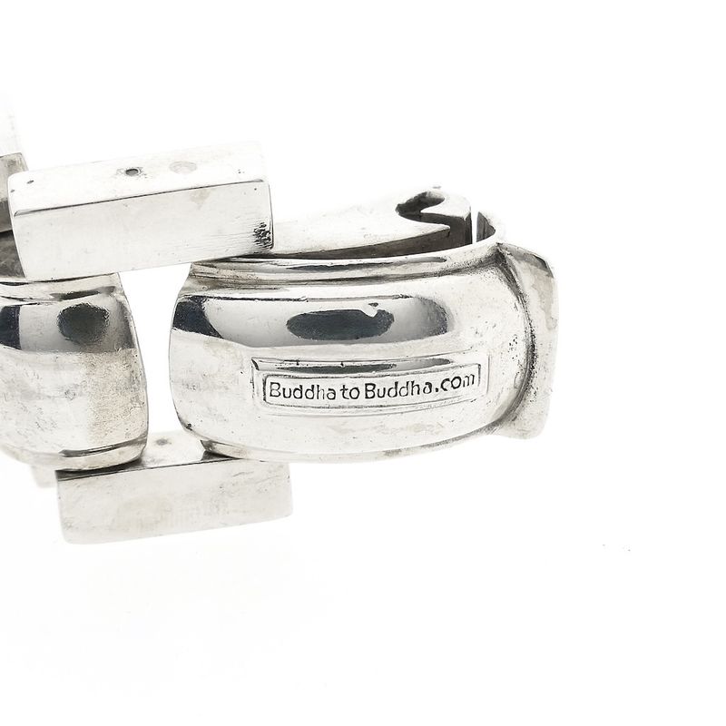 Image 3 of Silver Buddha to Buddha bracelet; Batul