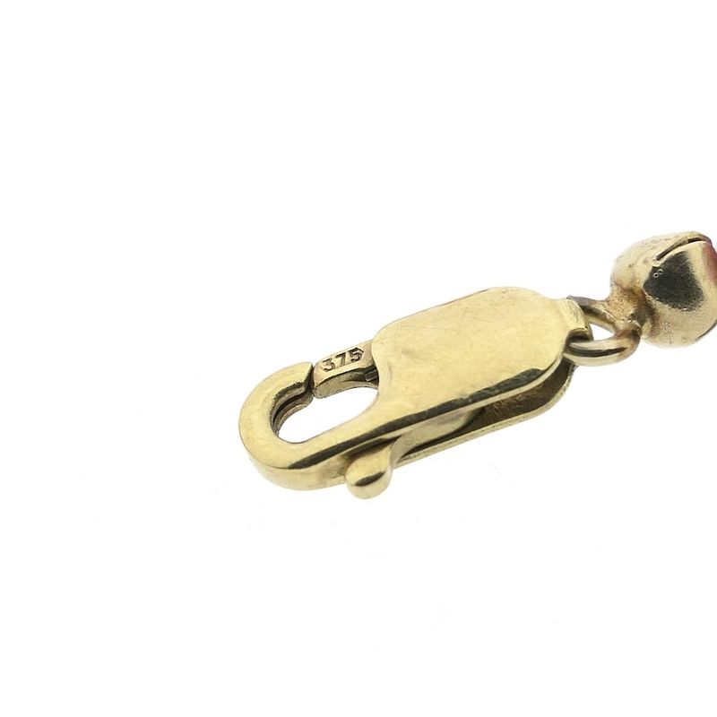 Image 6 of 9K Pink Tourmaline Bead Necklace | 45cm