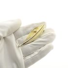 Image 9 of Two-tone gold brooch of a leaf with pearl