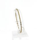 Image 1 of Gold anchor link bracelet