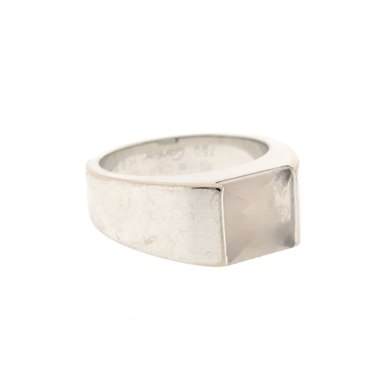Image 5 of White gold Cartier moonstone ring