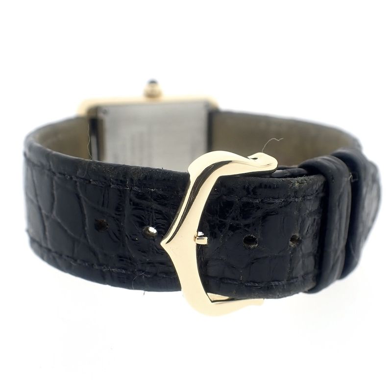 Image 7 of Cartier Tank Solo; 18k gold women's watch