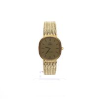 Omega Constellation Quartz 391.8654; Vintage 18k Gold Watch