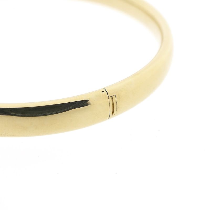 Image 5 of Gold slave bracelet | Ø 67mm