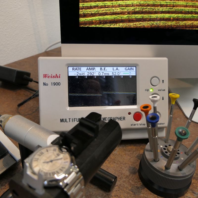 Image 19 of Cartier Ballon Bleu 33mm 3489; Automatic ladies watch