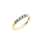 Image 1 of Gold ring with diamond; 0.15 ct.