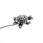 Image 5 of Silver brooch pin | Turtle