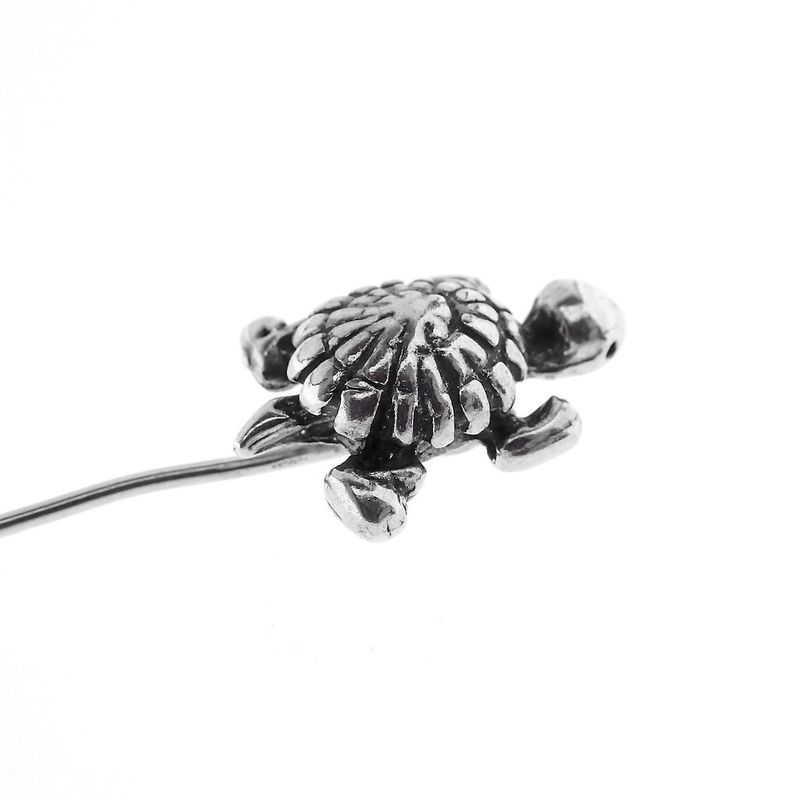 Image 5 of Silver brooch pin | Turtle