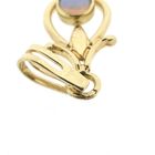 Image 5 of Gold pendant with white opal