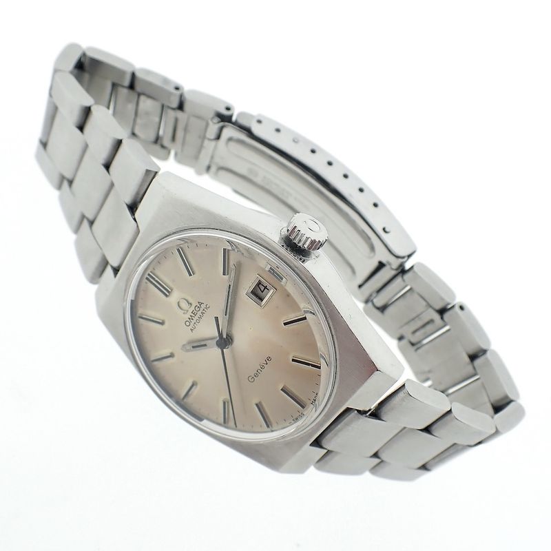 Image 11 of Omega Genève Automatic; Vintage heren horloge