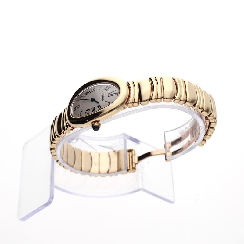 Image 9 of Cartier Baignoire 'Medium' 1950; 18k gold ladies' watch