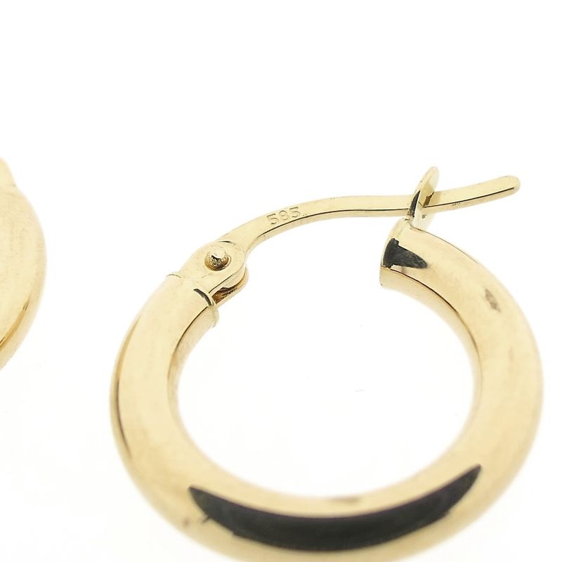 Image 6 of Gold earrings | Ø 14.9 mm