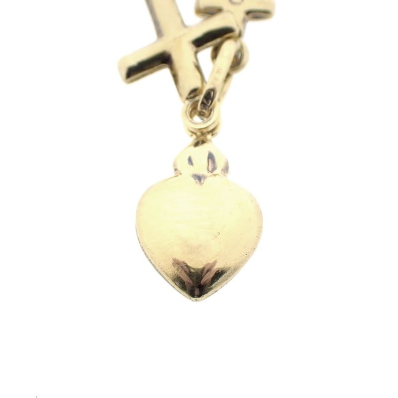 Image 5 of Gold pendant; Faith, hope and love