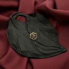 Image 2 of Golden floral brooch