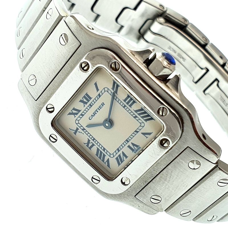 Image 6 of Cartier Santos Galbee; Ladies watch