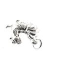 Image 5 of Silver charm; Rooster