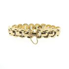 Image 6 of Gold Bismarck link bracelet