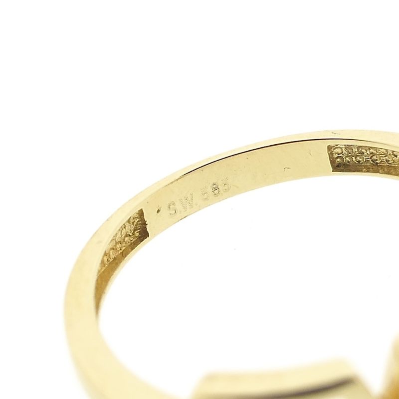 Image 6 of Gold fantasy ring with zirconia