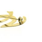 Image 4 of Gold letter brooch; letter G