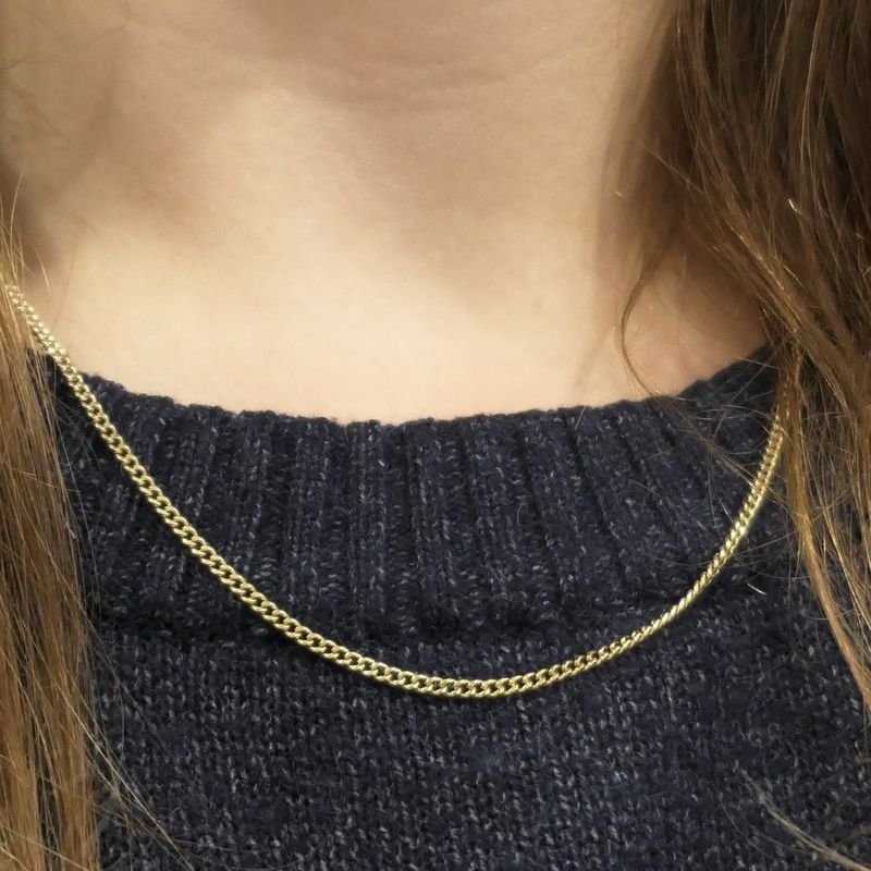 Image 7 of Gold gourmet link chain