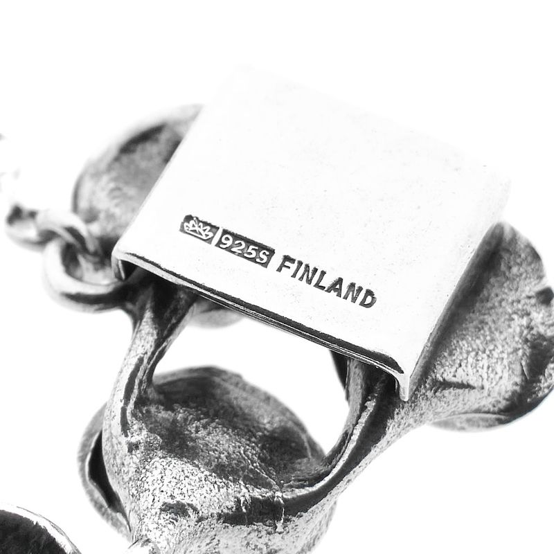 Image 10 of Vintage silver link bracelet; Hannu Ikonen | 18 cm
