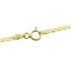 Image 7 of Two-tone necklace with a fixed pendant and a 0.005 ct. diamond | 46 cm