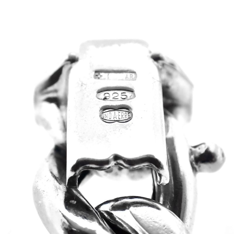 Image 3 of Silver gourmet link bracelet | 20.5 cm