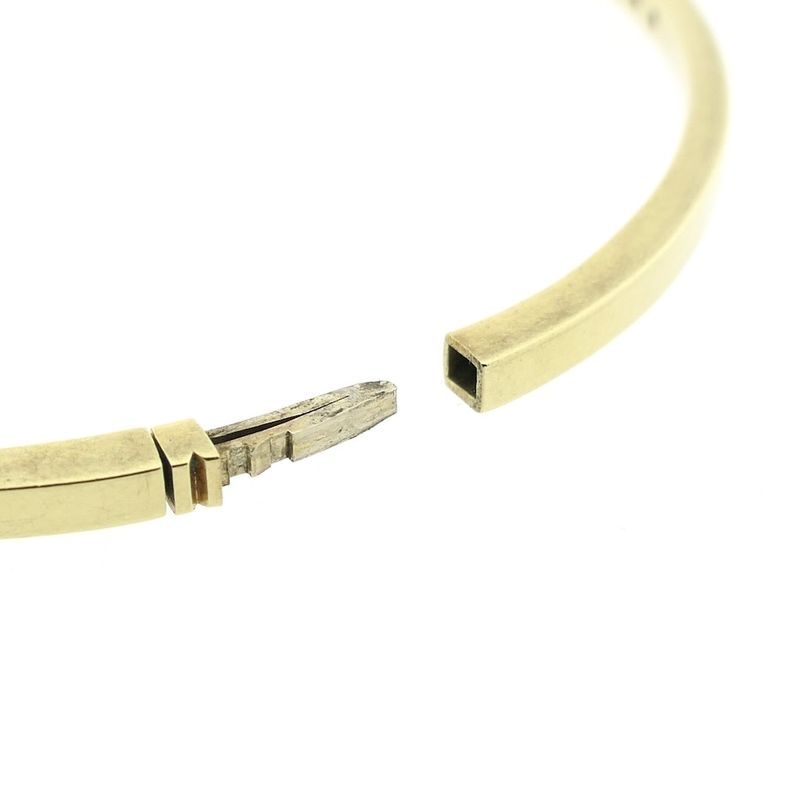 Image 6 of Gold bangle with diamond; 0.09 ct. | Ø 58 mm | Diamond