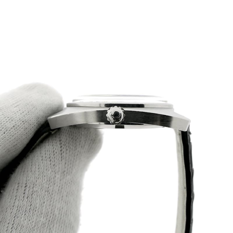 Image 9 of Omega Constellation Automatic Chronometer; Vintage horloge met 'linen' wijzerplaat