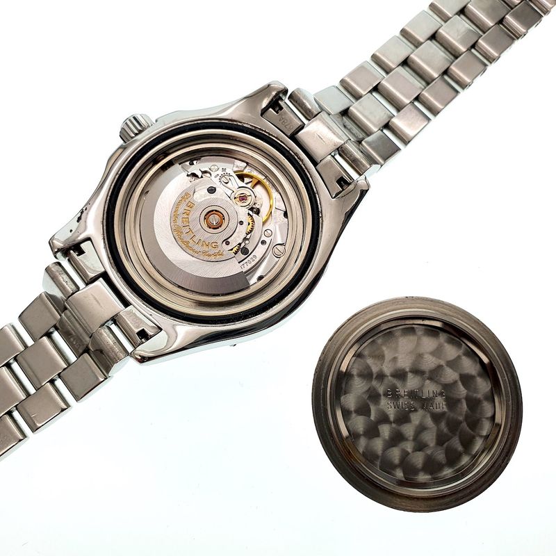 Image 16 of Breitling Superocean; men's diving watch | Ref: A17360