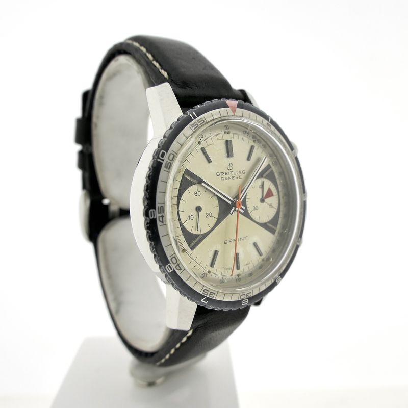 Image 3 of Breitling Sprint 2010 Chronograph; Vintage men's watch